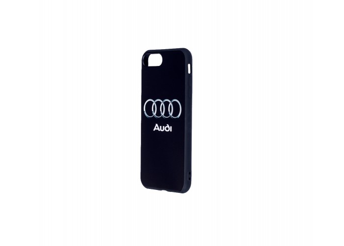 Чехол для iPhone 7 Plus TPU Car Brands/Khaki audi