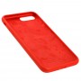 Чехол для iPhone 7 Plus / 8 Plus Silicone Slim Full camera красный