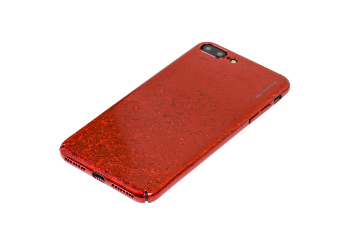 Чехол для iPhone 7 Plus / 8 Plus X-Level Crystal красный