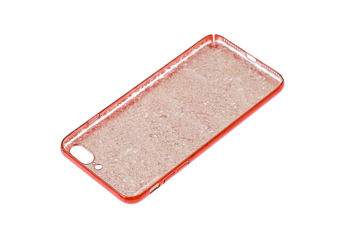 Чехол для iPhone 7 Plus / 8 Plus X-Level Crystal красный