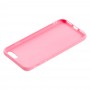 Чехол для iPhone 7 / 8 Kaws leather розовый