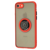 Чехол для iPhone 7 / 8 LikGus Edging Ring красный