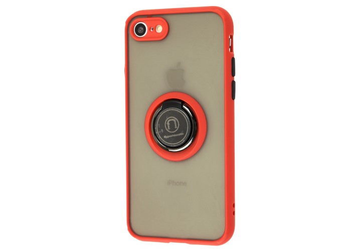 Чехол для iPhone 7 / 8 LikGus Edging Ring красный