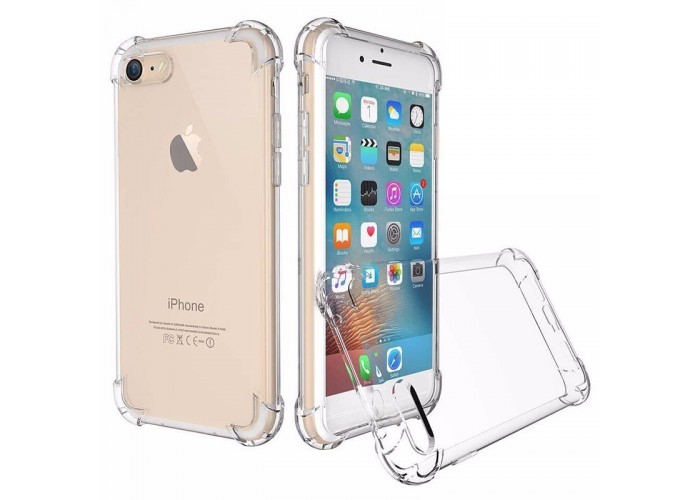 Чехол для iPhone 7 / 8 WXD силиконовый ударопрочный прозрачный