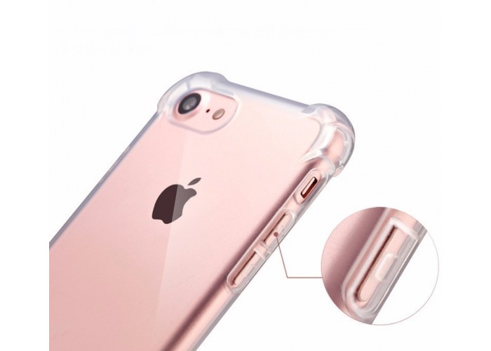 Чехол для iPhone 7 / 8 WXD силиконовый ударопрочный прозрачный