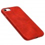 Чехол для iPhone 7 / 8 / SE 20 Leather croco full красный