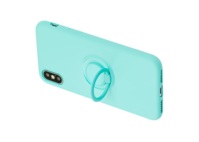 Чехол для iPhone X / Xs ColorRing бирюзовый