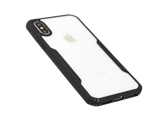 Чехол для iPhone X / Xs Defense shield silicone черный