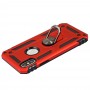 Чехол для iPhone X / Xs Serge Ring ударопрочный красный