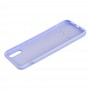 Чехол для iPhone X / Xs Wave Fancy summer mood / light purple