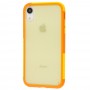 Чехол для iPhone Xr LikGus Mix Colour оранжевый