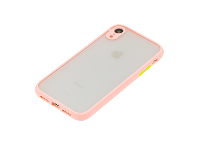 Чехол для iPhone Xr LikGus Totu camera protect розовый