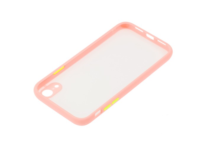 Чехол для iPhone Xr LikGus Totu camera protect розовый