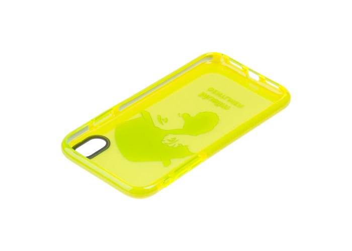 Чехол для iPhone Xr Neon print gentlmen