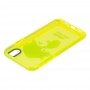 Чехол для iPhone Xr Neon print gentlmen