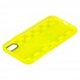 Чехол для iPhone Xr Neon print Минни Маус
