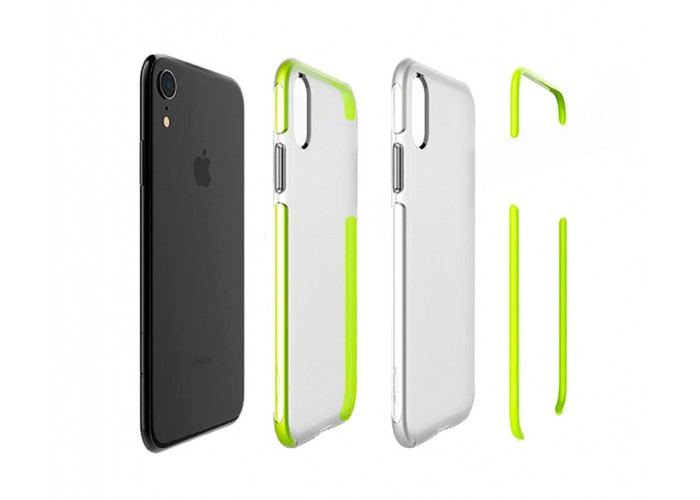 Чехол для iPhone Xr Rock Guard зеленый
