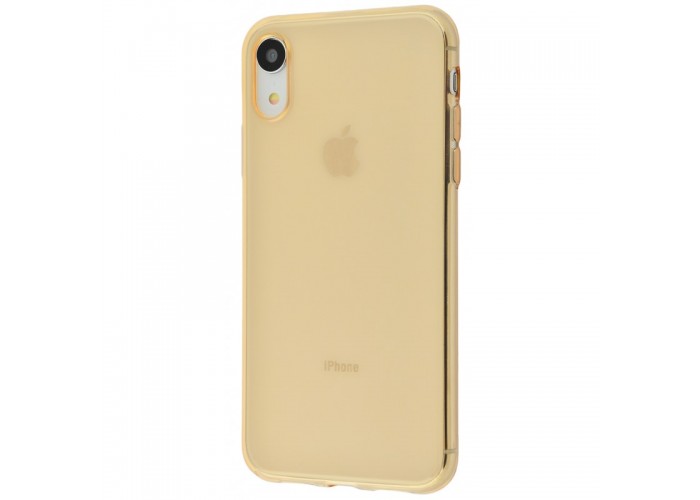 Чехол для iPhone Xs Max Baseus Simplicity золотистый