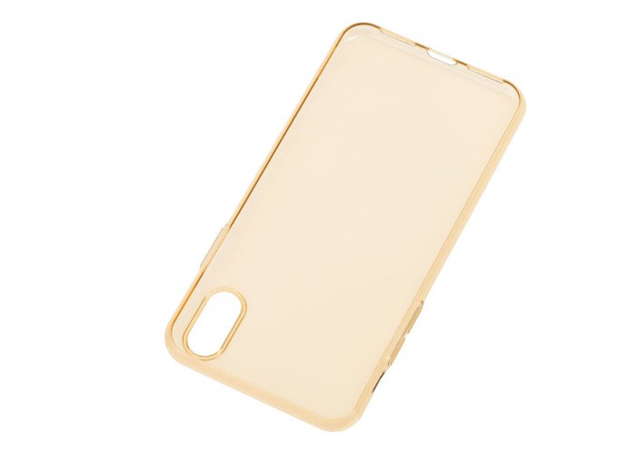 Чехол для iPhone Xs Max Baseus Simplicity золотистый