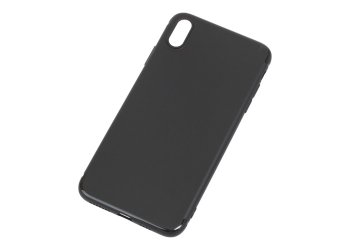 Чехол для iPhone Xs Max Black matt черный