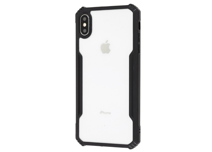 Чехол для iPhone Xs Max Defense shield silicone черный