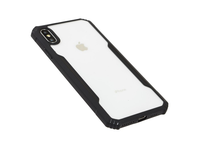 Чехол для iPhone Xs Max Defense shield silicone черный