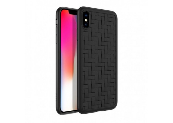 Чехол для iPhone Xs Max Hoco Tracery черный