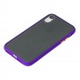 Чехол для iPhone Xs Max LikGus Maxshield фиолетовый