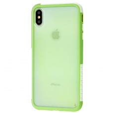 Чехол для iPhone Xs Max LikGus Mix Colour зеленый