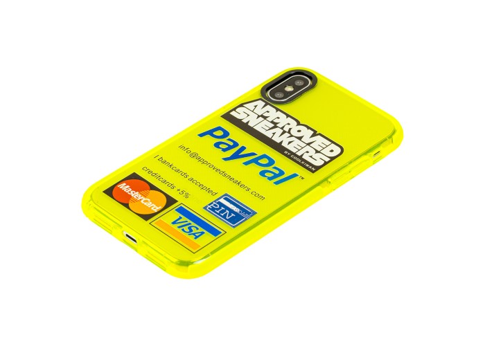 Чехол для iPhone Xs Max Neon print PayPal