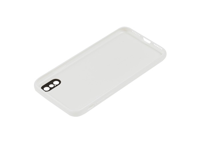 Чехол для iPhone Xs Max Shine mirror белый