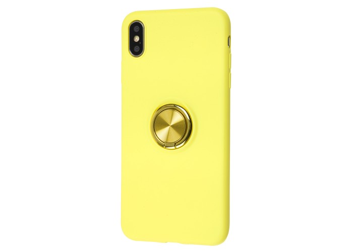 Чехол для iPhone Xs Max Summer ColorRing желтый
