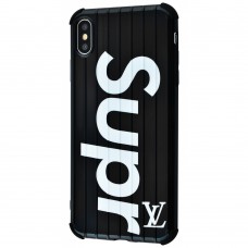 Чехол для iPhone Xs Max  Under Armor "super" черный