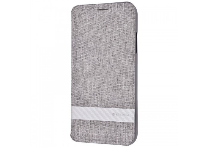 Чехол книжка для iPhone Xs Max G-Case Funky series серый