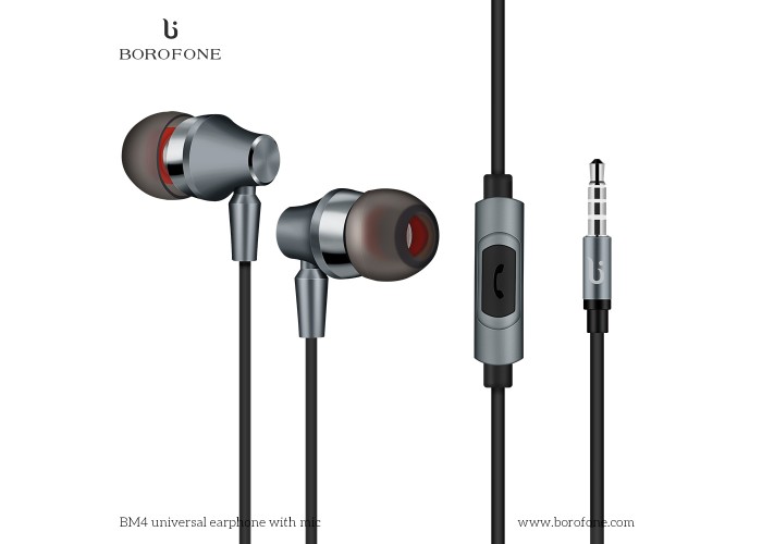 Гарнитура Borofone BM4 серый