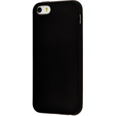 Накладка для iPhone 5 TPU Soft matt черный