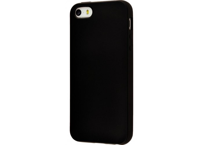 Накладка для iPhone 5 TPU Soft matt черный