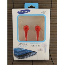 Наушники Samsung A81 Red (paper box)