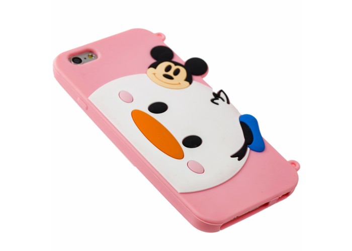 3D чехол Disney Double Faces для iPhone 6 розовый