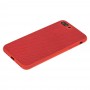 Чехол Carbon New для iPhone 7 Plus / 8 Plus красный