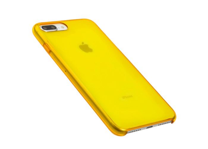 Чехол Clear case для iPhone 7 Plus / 8 Plus желтый