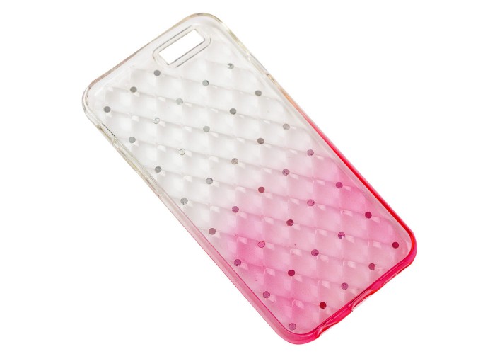 Чехол Gellin для iPhone 6 gradient прозрачно розовый