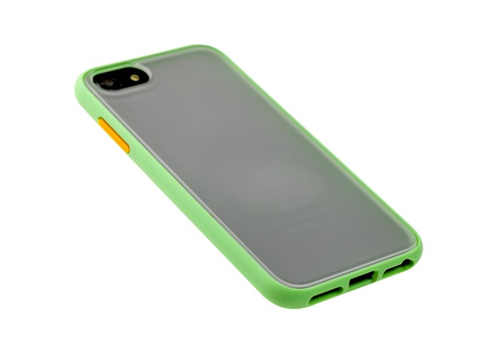 Чехол LikGus Maxshield для iPhone 6 / 7 / 8 матовый салатовый