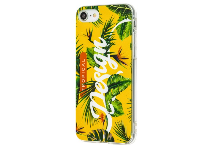 Чехол Lovely для iPhone 7 / 8 силиконовый тропики