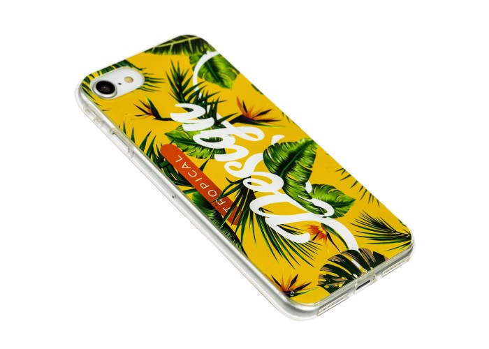 Чехол Lovely для iPhone 7 / 8 силиконовый тропики