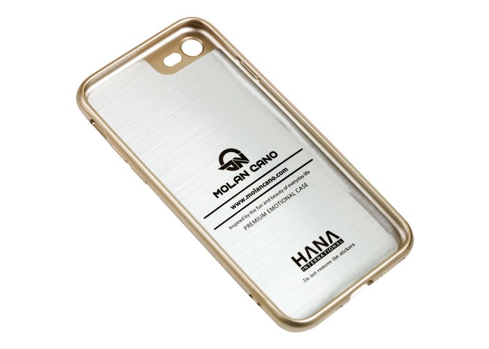 Чехол Molan Cano для iPhone 7 / 8 Jelly золотистый