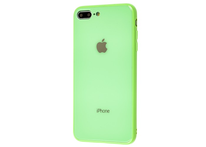 Чехол New glass для iPhone 7 Plus / 8 Plus мятный