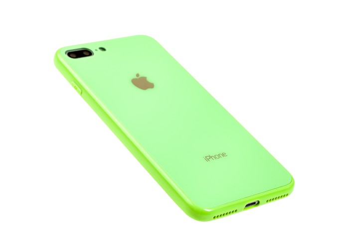 Чехол New glass для iPhone 7 Plus / 8 Plus мятный