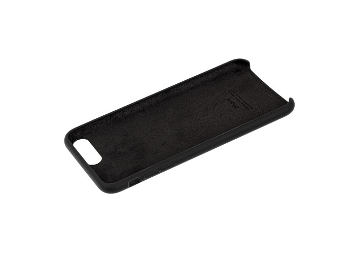 Чехол Silicone для iPhone 7 Plus / 8 Plus Premium case черный