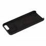 Чехол Silicone для iPhone 7 Plus / 8 Plus Premium case черный